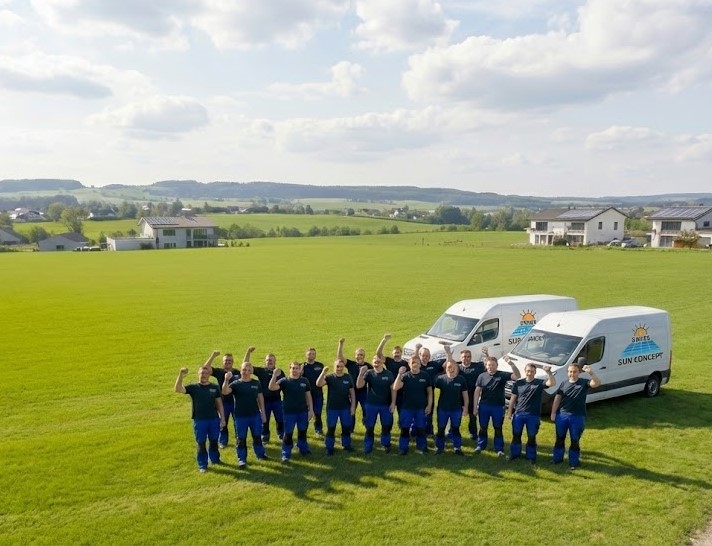 Teamfoto von der Swiss Sun Concept GmbH aus der Schweiz